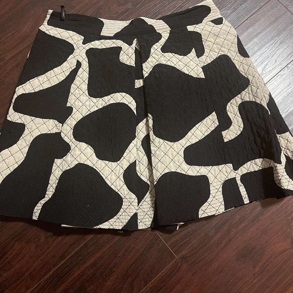 DKNY pleated mini skirt